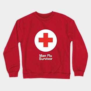 Man Flu Survivor Crewneck Sweatshirt